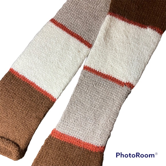 Scarf Bundle: Handmade/Unknown Super Soft Skinny & Merona 100% Acrylic Wide - Picture 2 of 9